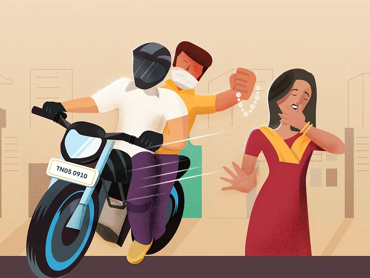 Pimpri chinchwad crime – अल्‍पवयीन चोरट्याने हिसकावली साडेचार लाखांची सोनसाखळी