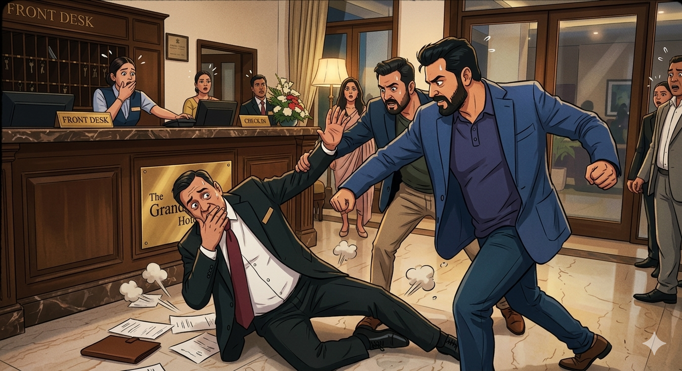 pimpri chinchwad crime-हॉटेलमध्ये जेवणाचे बिल मागितल्याने मॅनेजरला मारहाण