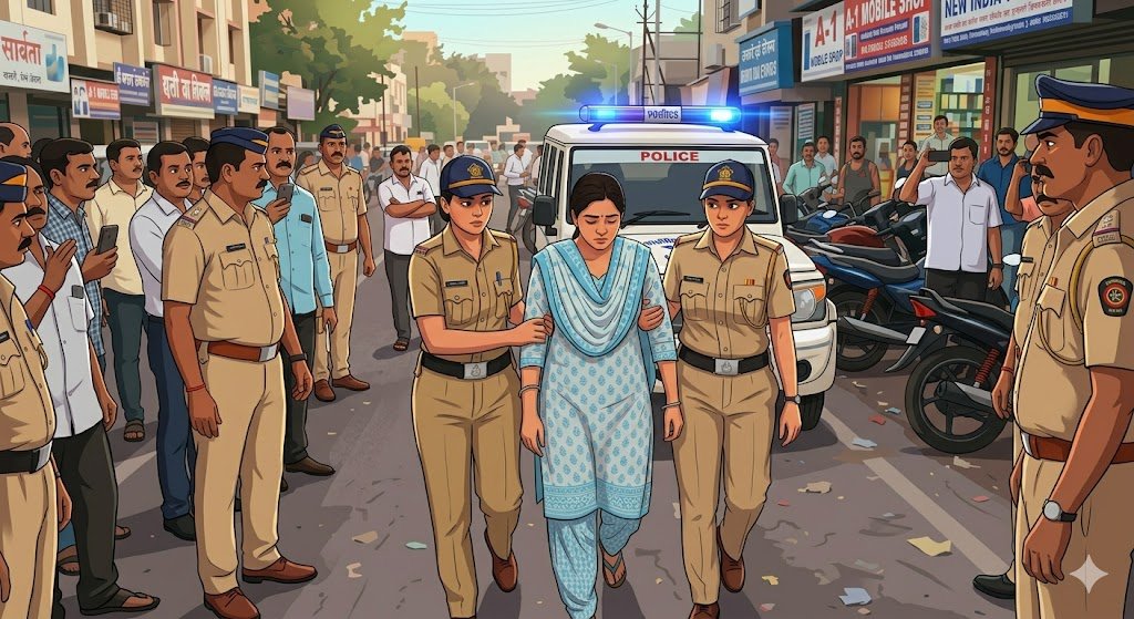 pimpri chinchwad crime-वेश्याव्यवसाय प्रकरणी महिलेवर गुन्‍हा