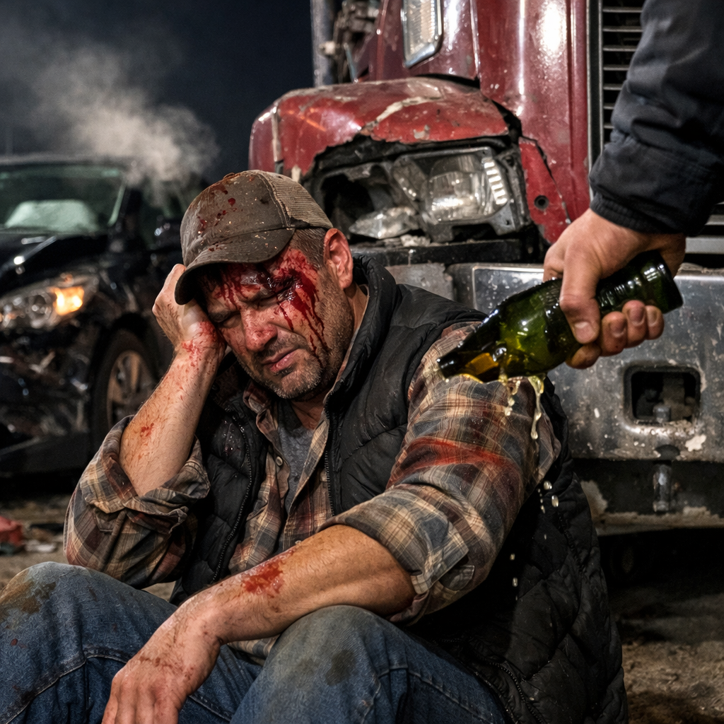 pimpri chinchwad crime-कारला धक्का लागल्याने पिक-अप चालकाला बिअरच्या बाटलीने मारहाण