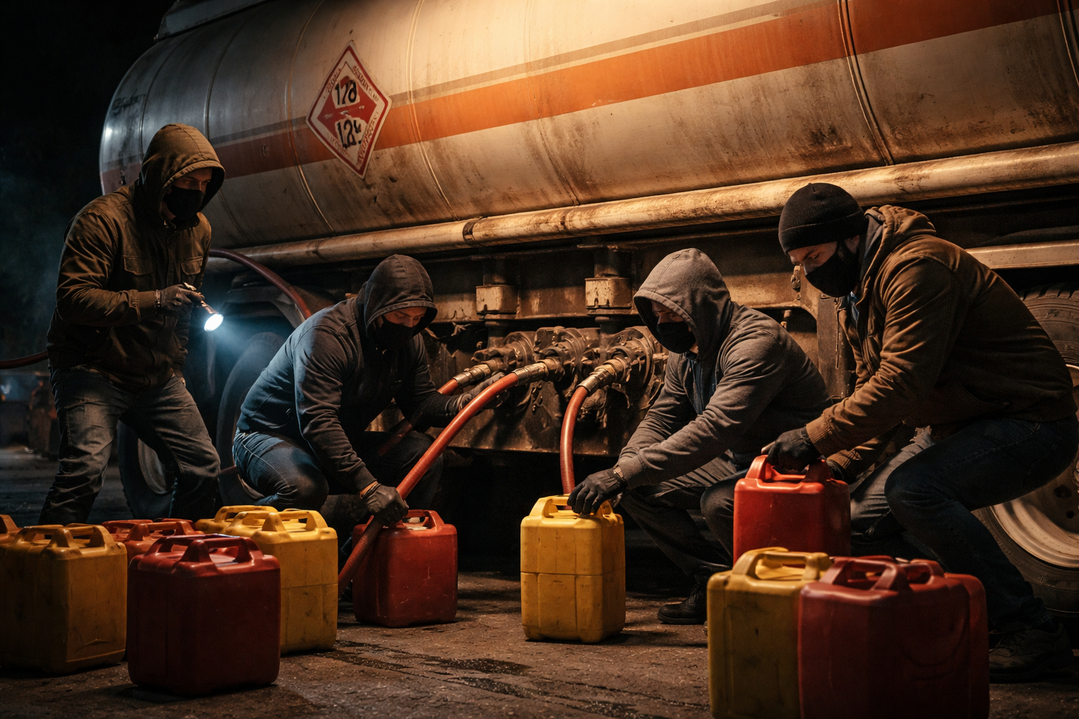 pimpri chinchwad crime-गॅस टँकरमधून घरगुती टाकीत गॅस चोरी; तिघांना अटक