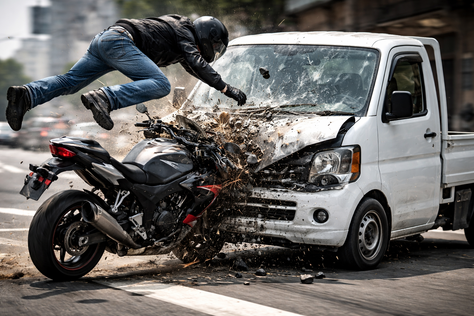 pimpri chinchwad crime-टेम्पोच्या धडकेत दुचाकीस्वाराचा मृत्यू