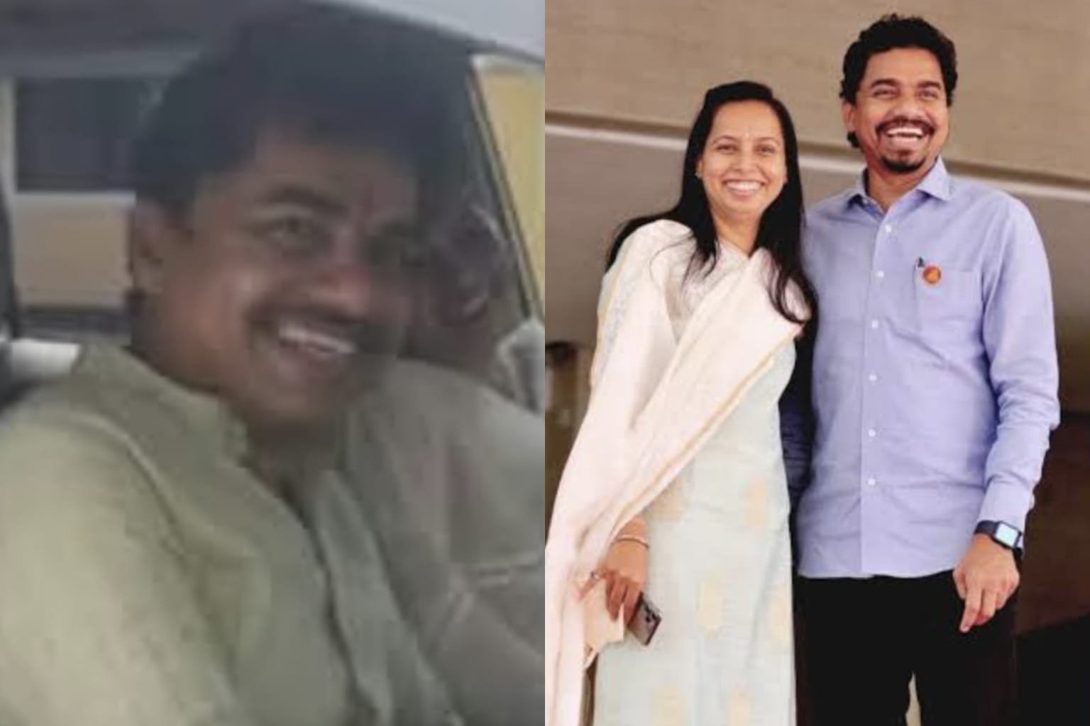 Raigad-अनिकेत तटकरेंची उमेदवारी निश्चित; फॉर्म भरण्यासाठी रवाना, बहिण-भाऊ एकाच गाडीत