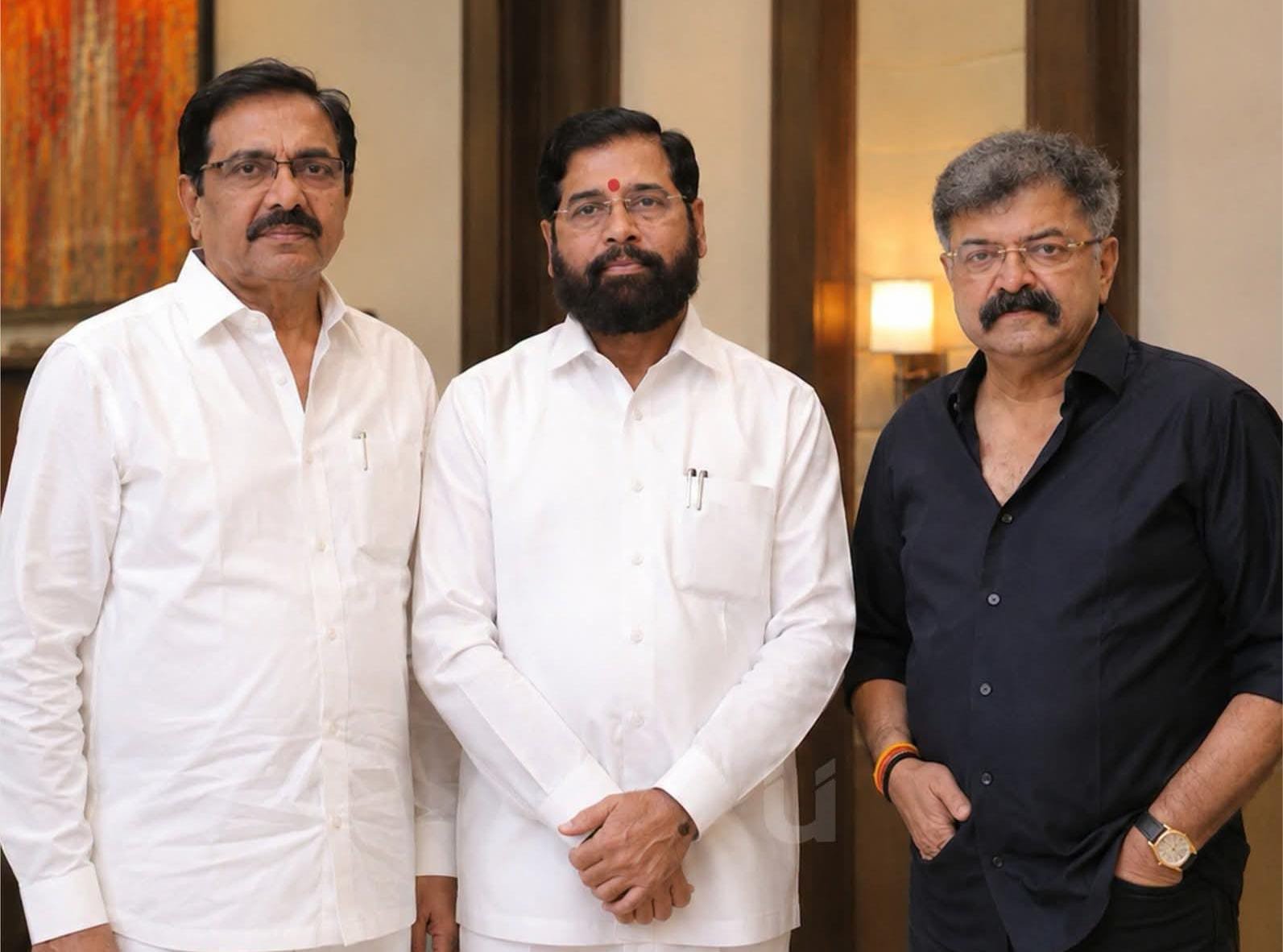 Mumbai-जयंत पाटील-एकनाथ शिंदे यांची ‘नंदनवन’वर भेट; जितेंद्र आव्हाडही उपस्थित, राजकीय चर्चांना उधाण