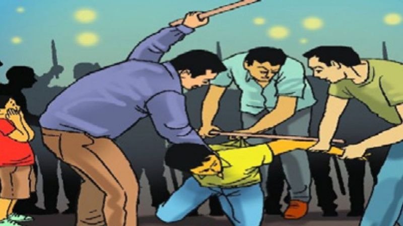 बॉन्ड पेपर न दिल्याने तरुणास बॅटने मारहाण